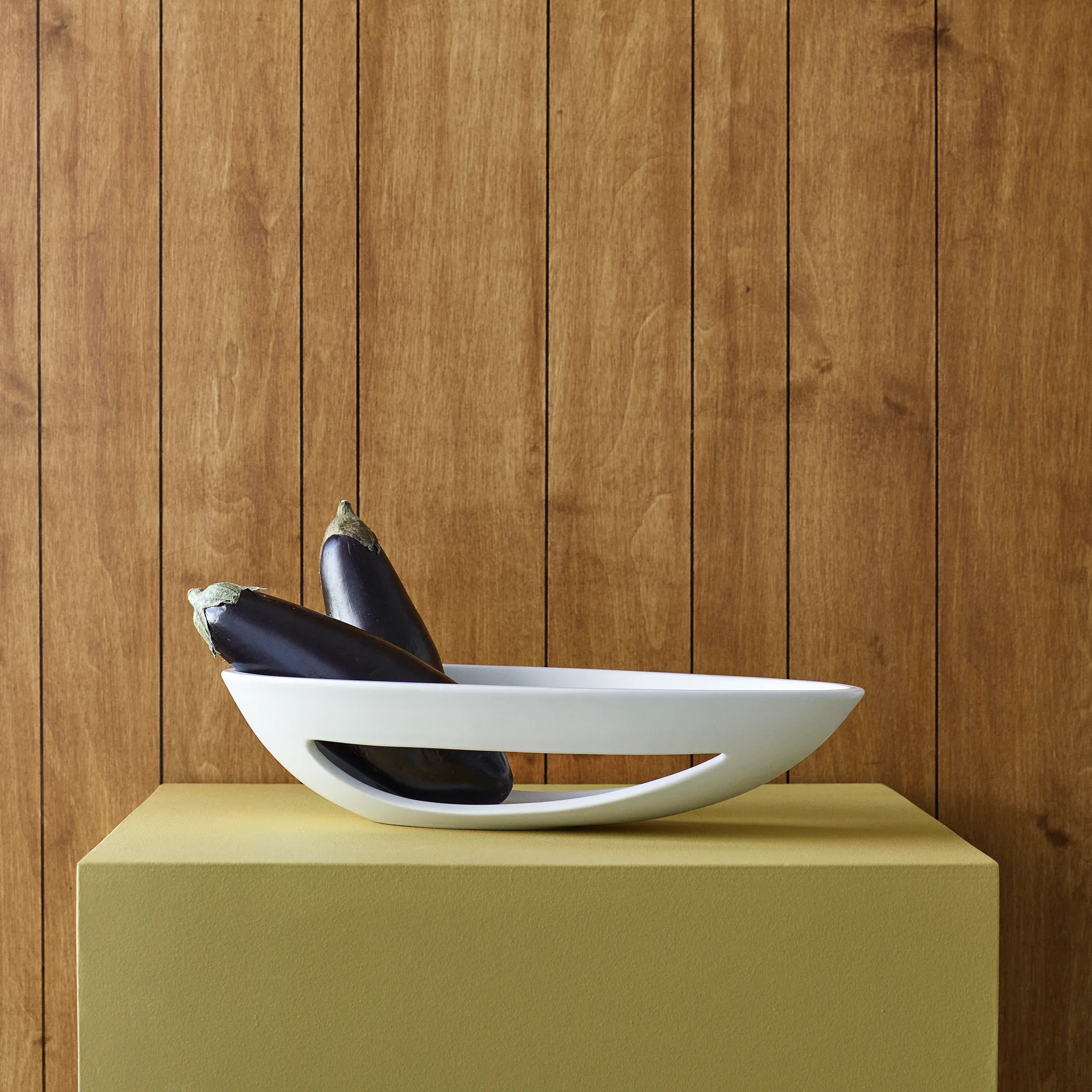 Kokong オーバル サービングレート 40 cm, White Kähler | ケーラー