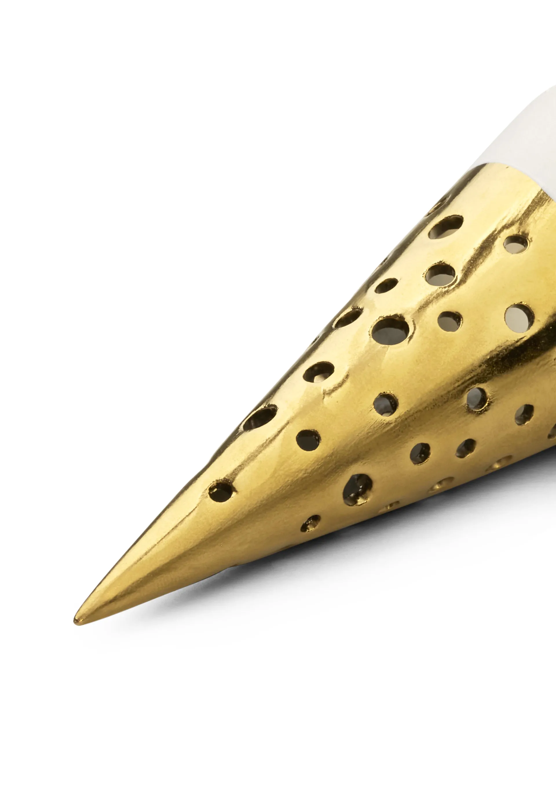 Nobili クリスマスデコレーション 15 cm, Gold-white Kähler | ケーラー