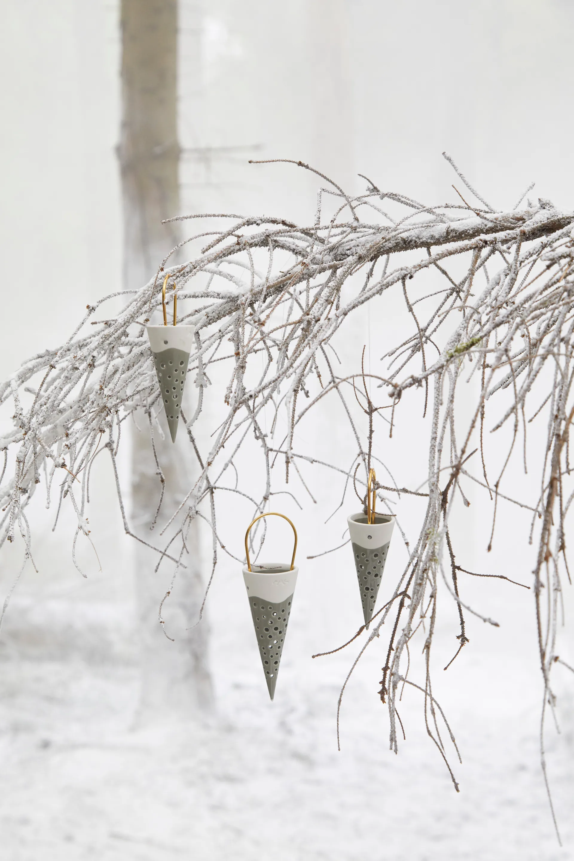 Nobili クリスマスデコレーション 18 cm, Green Kähler | ケーラー