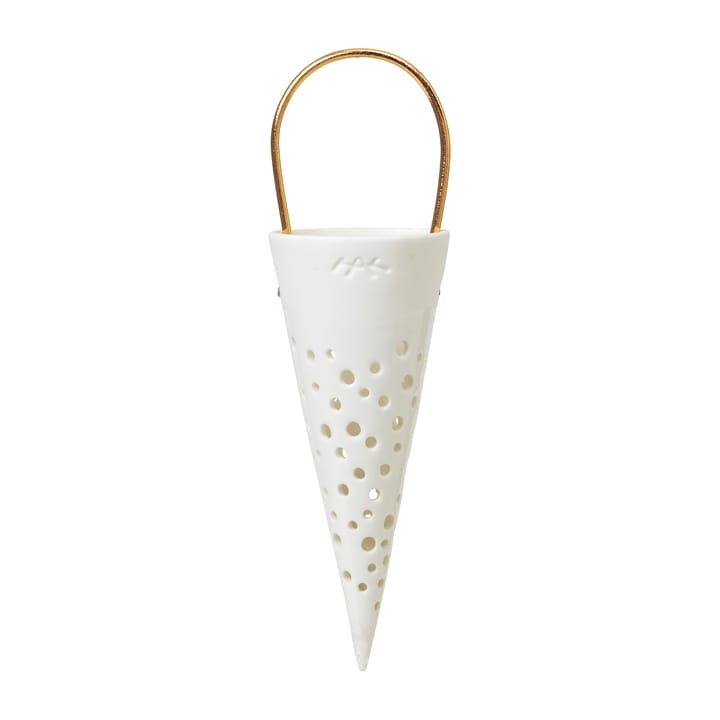 Nobili クリスマスデコレーション 18 cm, White Kähler | ケーラー