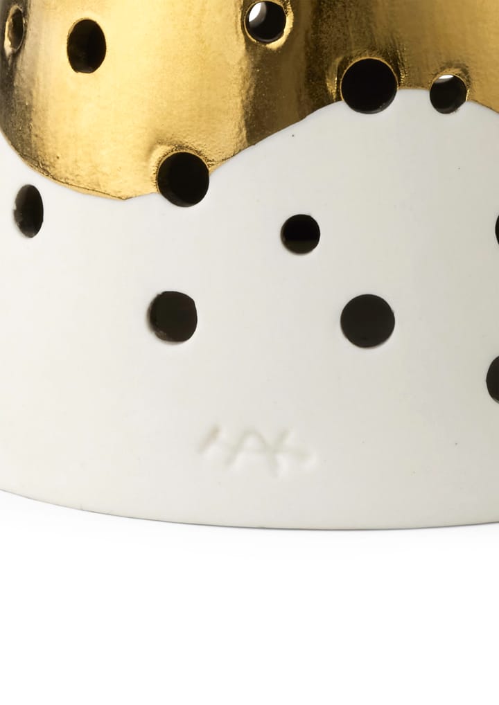 Nobili キャンドルホルダーmedium, Gold-white Kähler | ケーラー