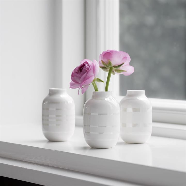 Omaggio/オマジオ ミニチュア 花瓶 3パック - pearl-white - Kähler | ケーラー