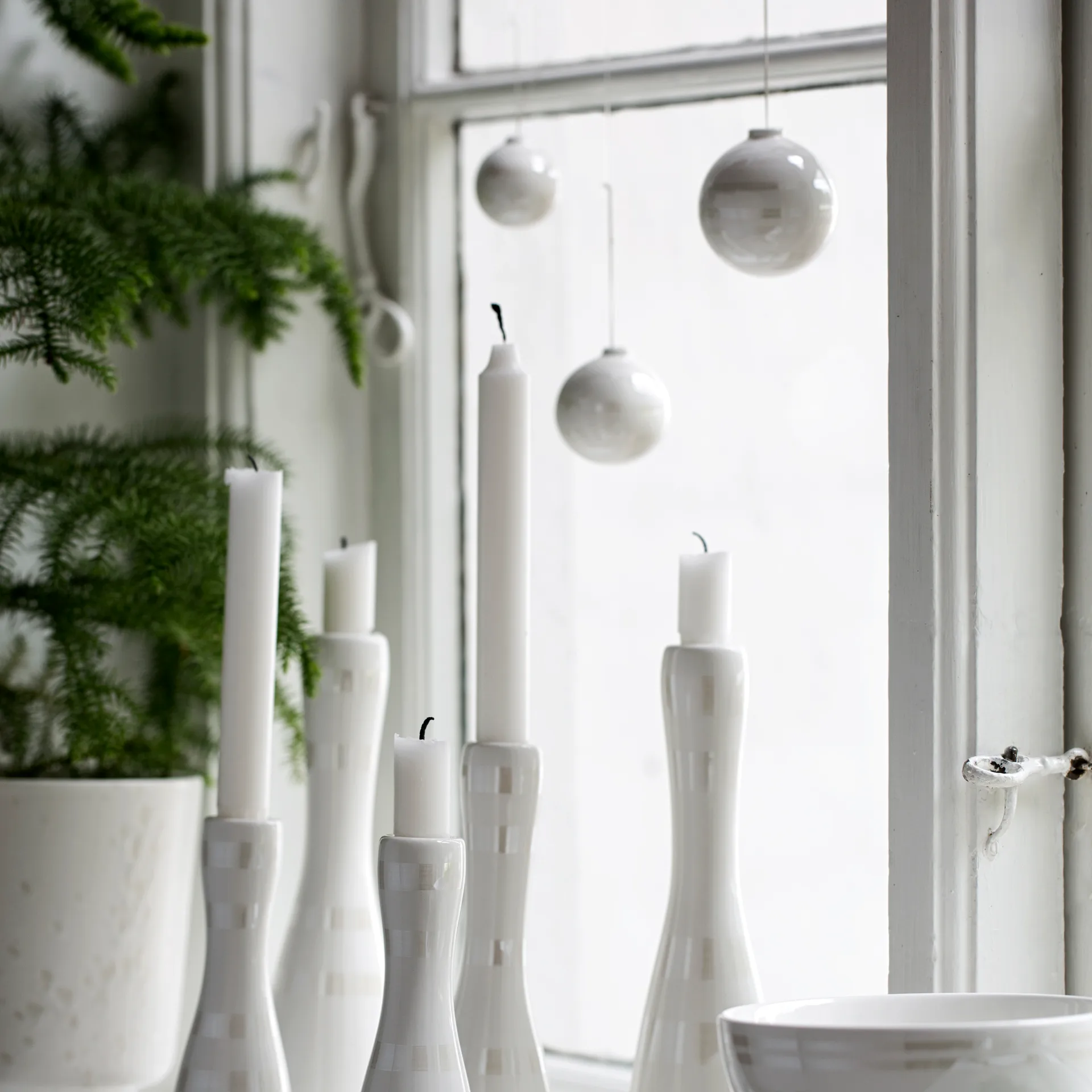 Omaggio / オマジオ クリスマス オーナメント 3個入りセット, pearl Kähler | ケーラー