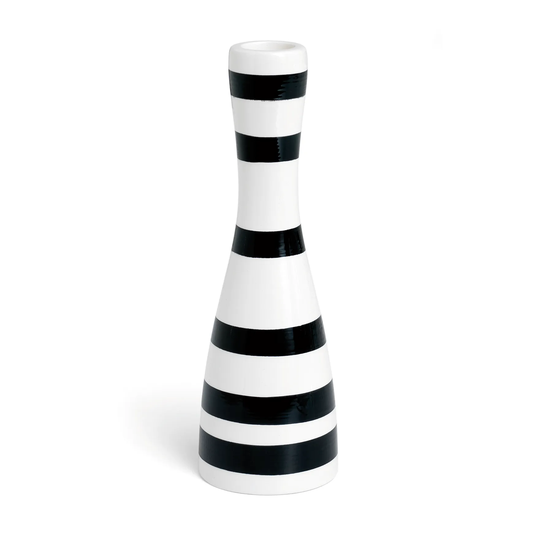 Omaggio/オマジオ キャンドルスティック ミディアム, black Kähler | ケーラー