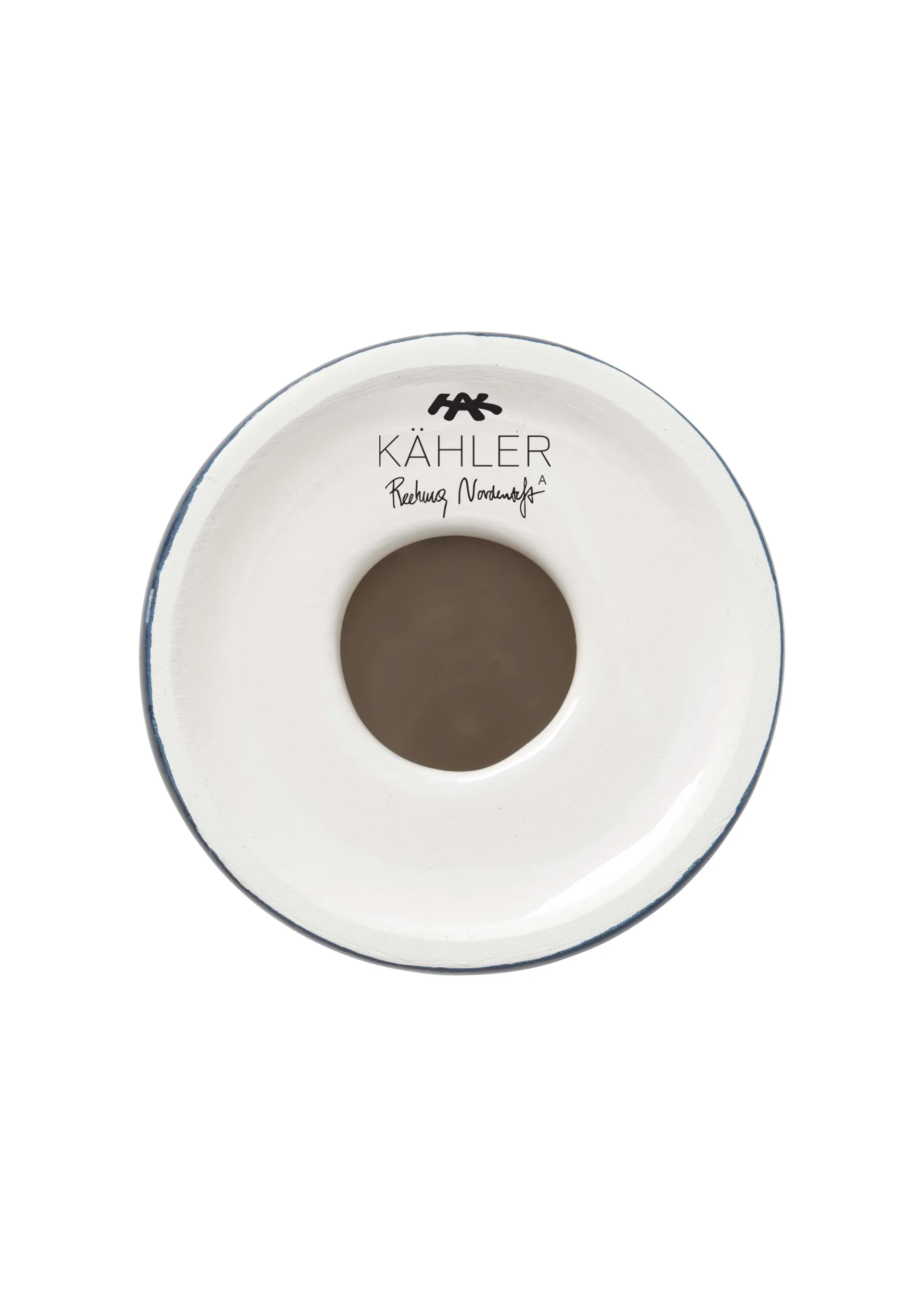 Omaggio / オマジオ Nuovo キャンドルホルダー12 cm, Dark blue Kähler | ケーラー