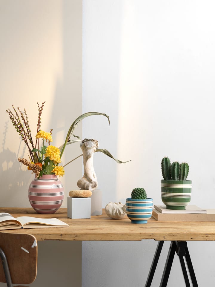 Omaggio/オマジオ Nuovo 植木鉢 Ø12 cm, Medium blue Kähler | ケーラー