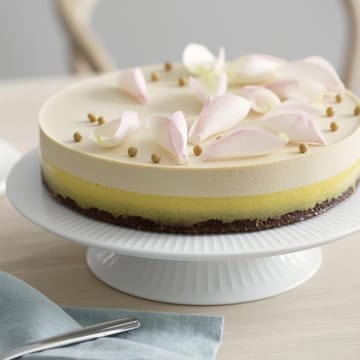 ハンマースホイ ケーキ プラッター on base Ø30 cm - white - Kähler | ケーラー