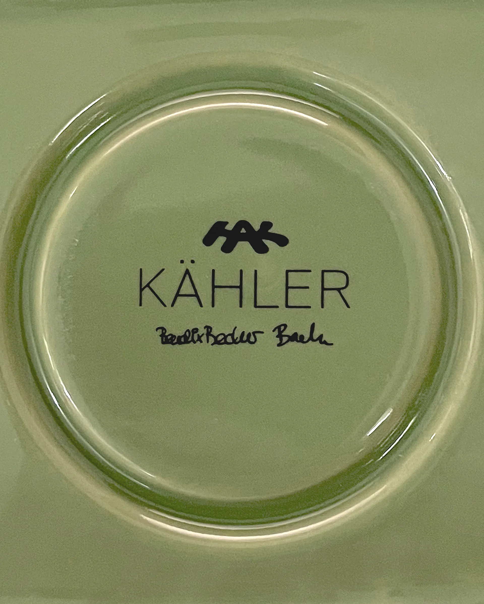 Orangery キャンドルホルダー 16 cm, Spring leaf Kähler | ケーラー