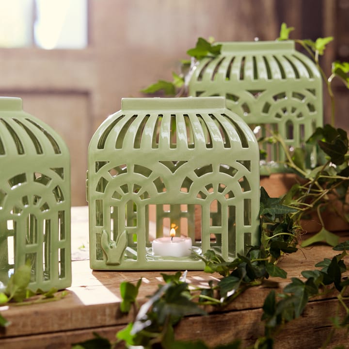 Orangery キャンドルホルダー 16 cm, Spring leaf Kähler | ケーラー