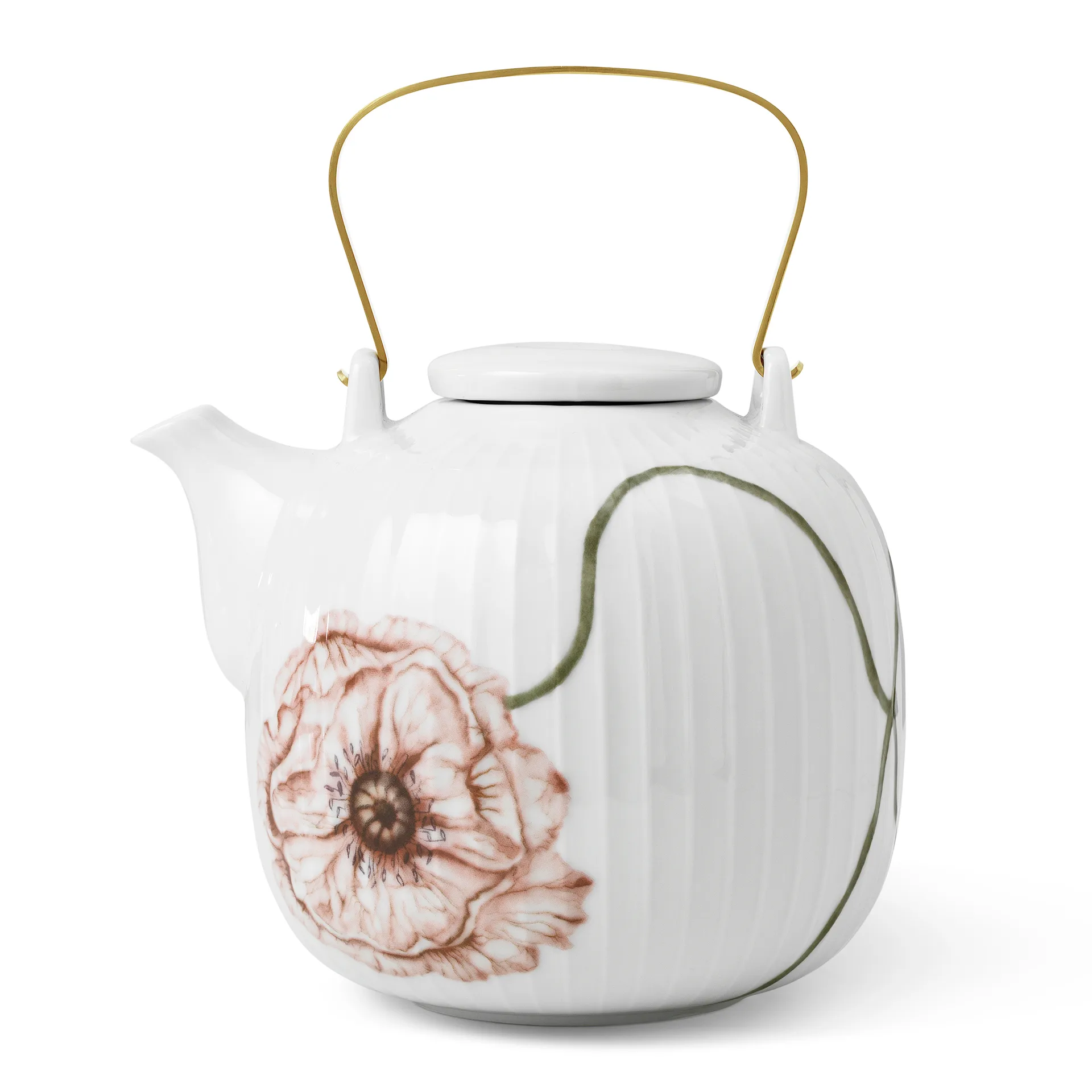 ハンマースホイ Poppy ティーポット 1.2 L, white Kähler | ケーラー