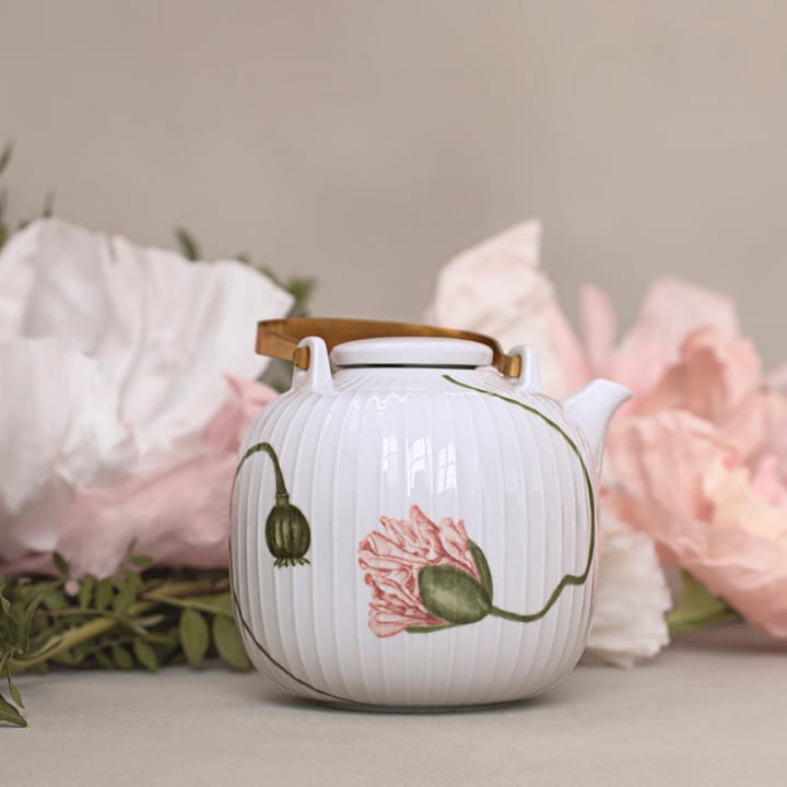 ハンマースホイ Poppy ティーポット 1.2 L, white Kähler | ケーラー