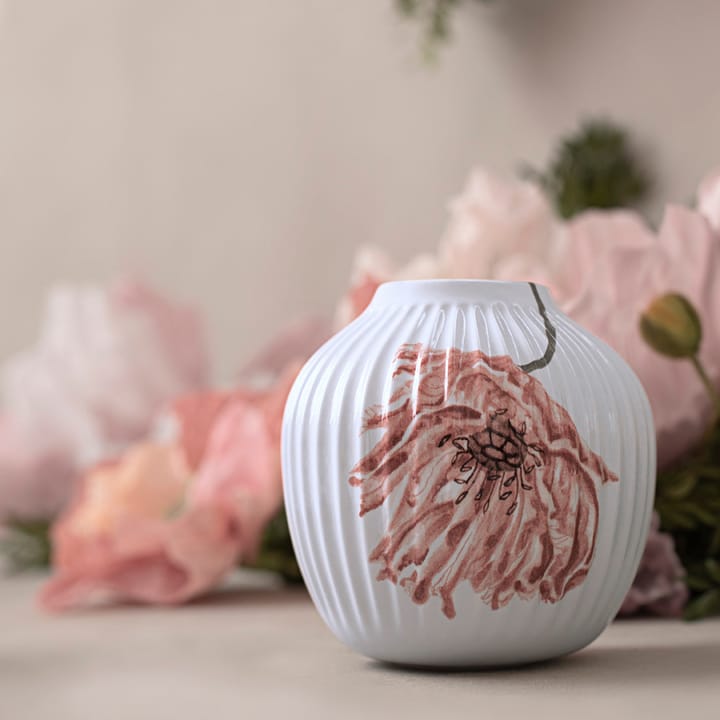 ハンマースホイ Poppy 花瓶 13 cm, white Kähler | ケーラー