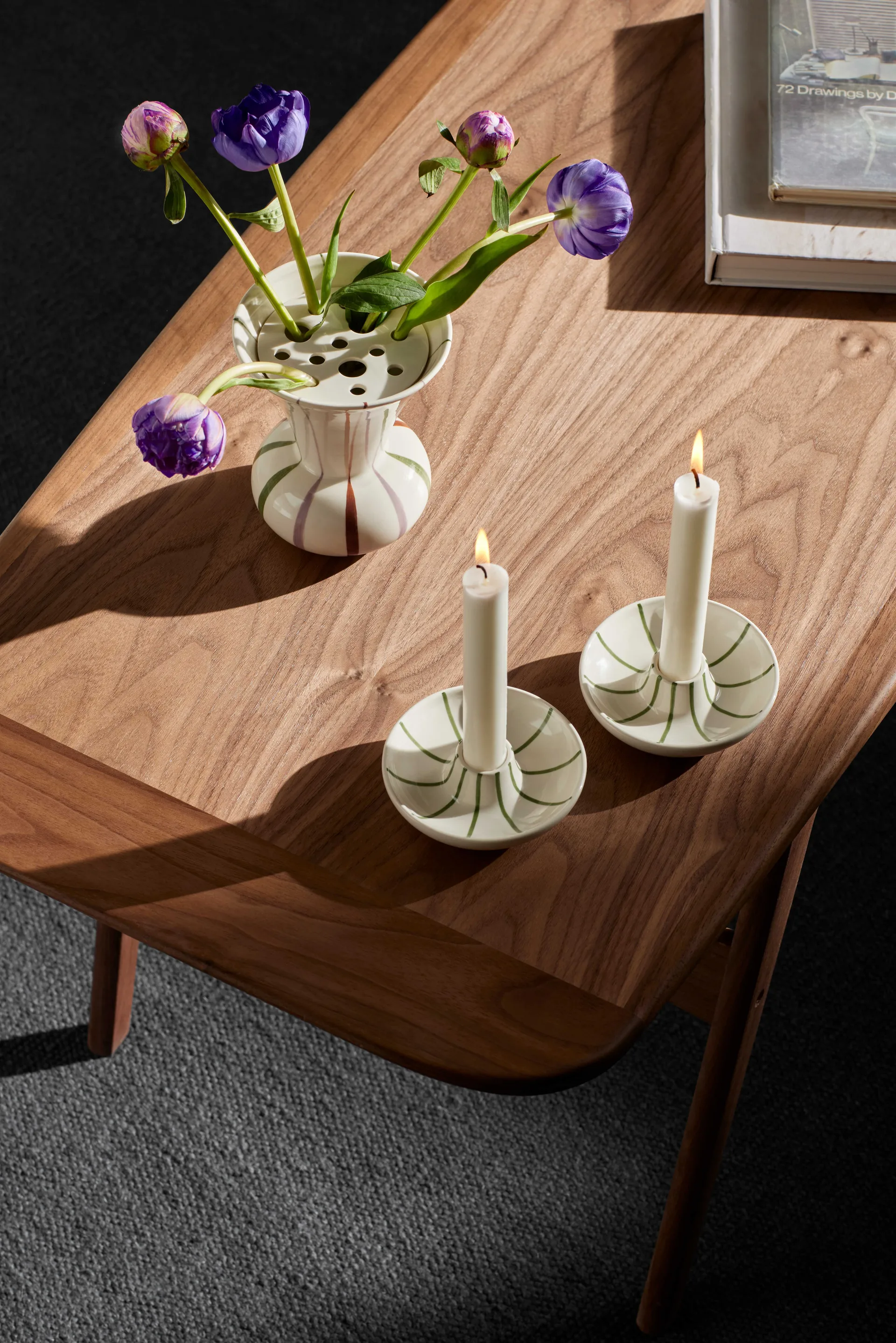 Signature キャンドルホルダー, White-green Kähler | ケーラー