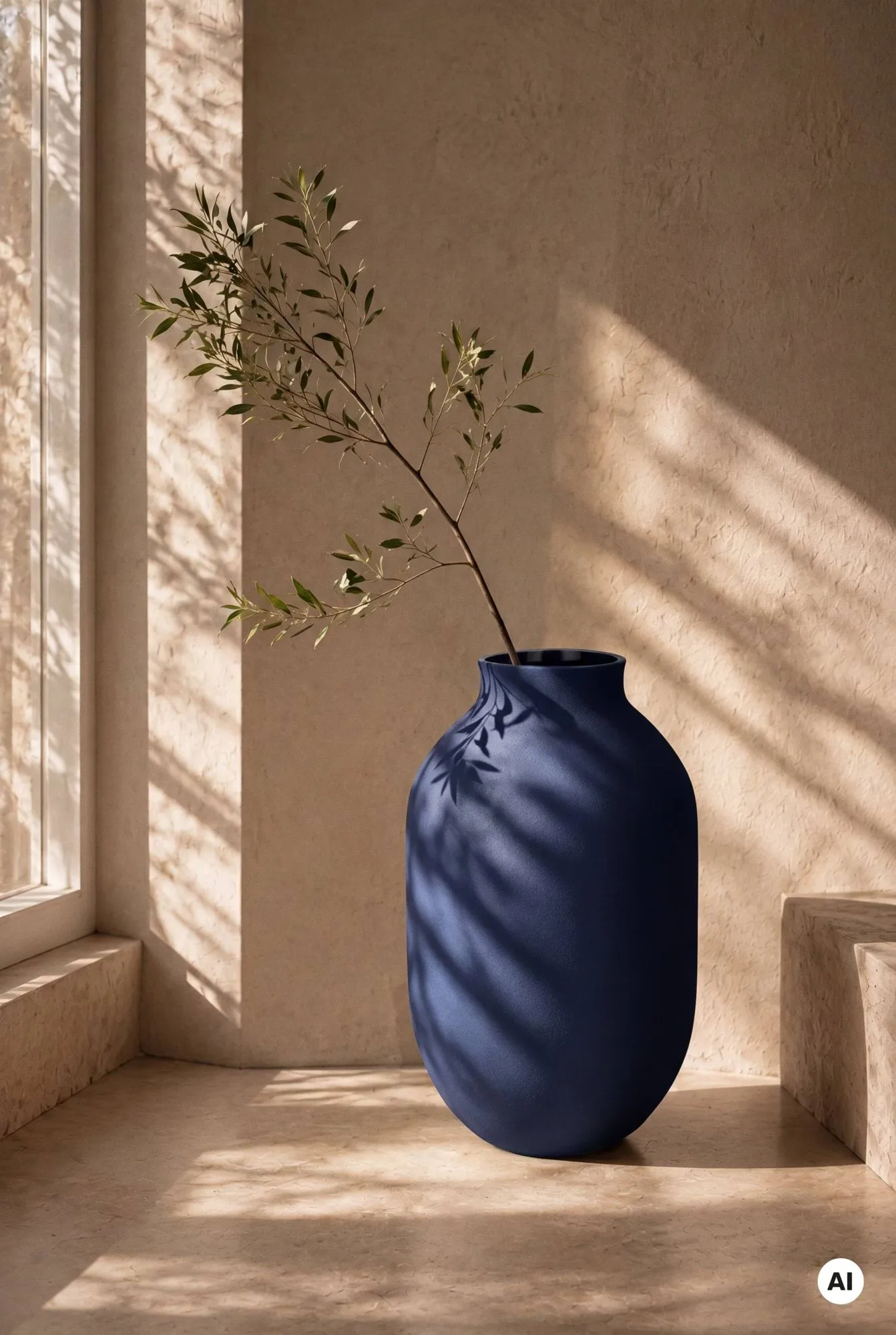 Studio Omaggio 花瓶, Blue, 50 cm Kähler | ケーラー