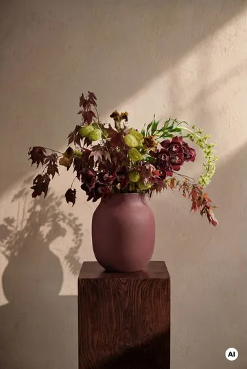 Studio Omaggio 花瓶 - Bordeaux, 20 cm - Kähler | ケーラー
