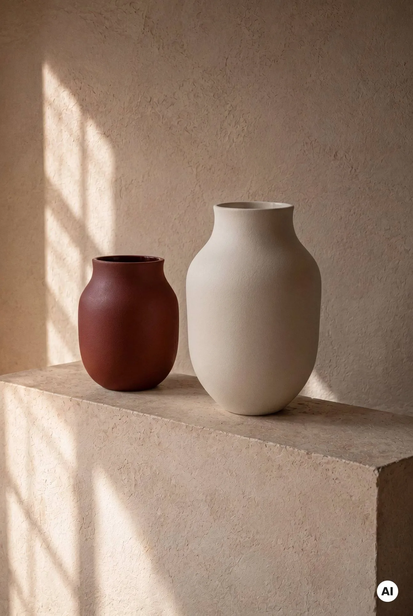 Studio Omaggio 花瓶, Bordeaux, 20 cm Kähler | ケーラー