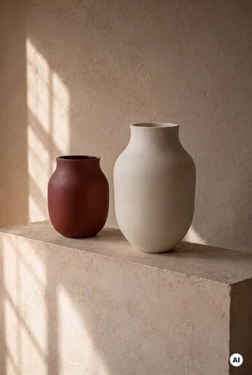 Studio Omaggio 花瓶 - Bordeaux, 20 cm - Kähler | ケーラー