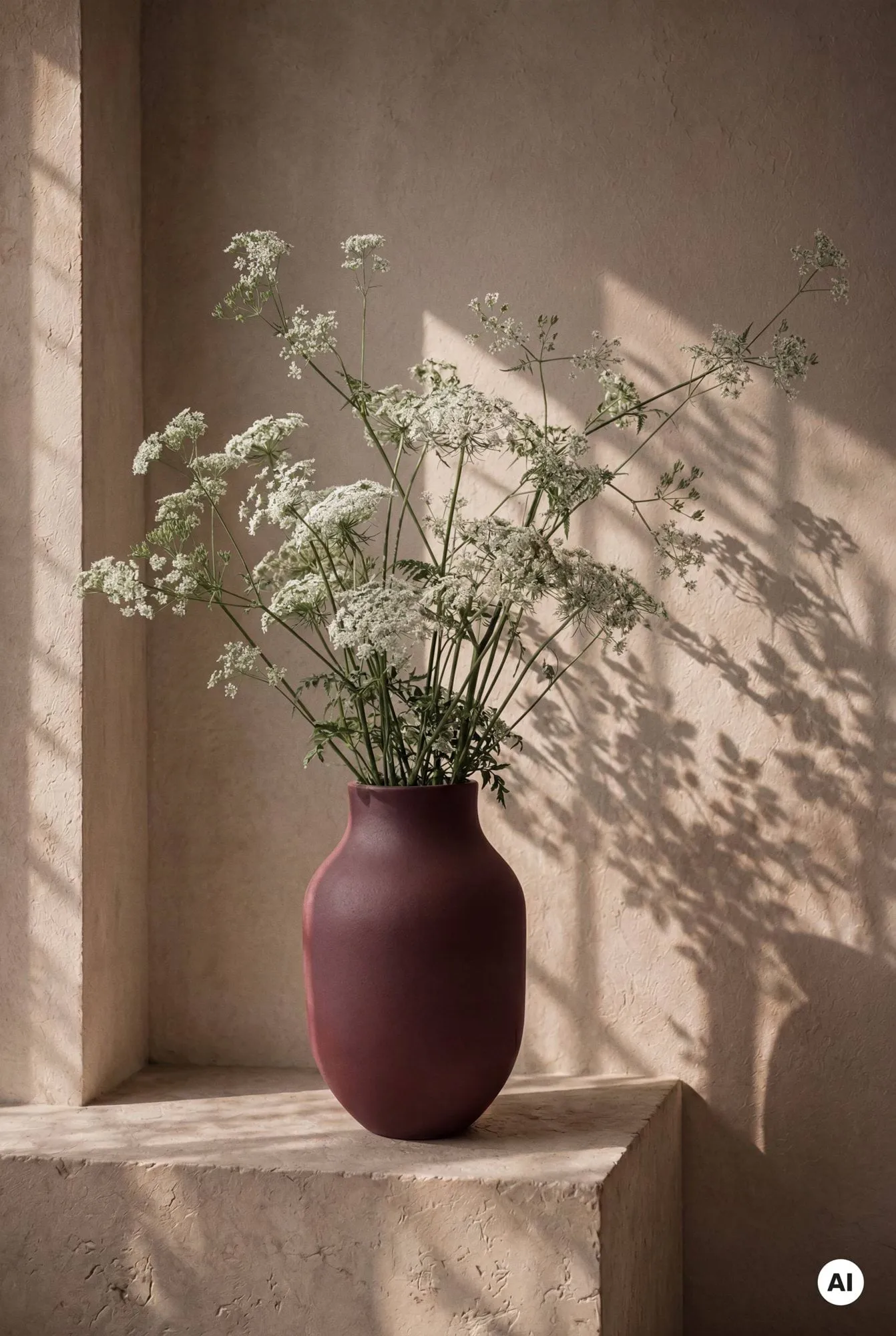 Studio Omaggio 花瓶, Bordeaux, 31 cm Kähler | ケーラー