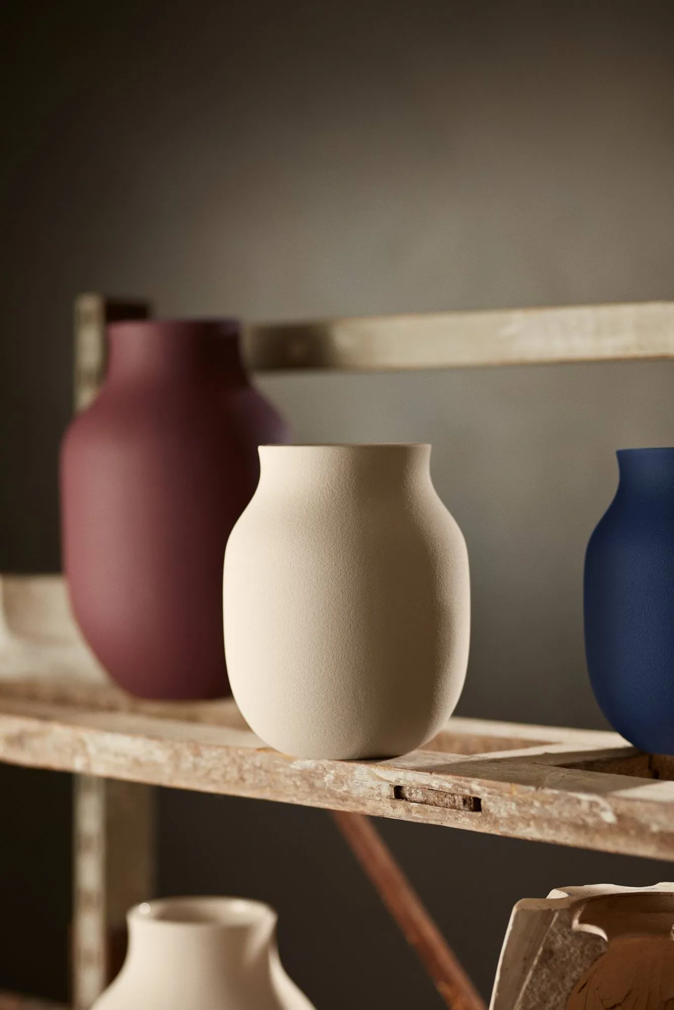 Studio Omaggio 花瓶, Sand, 20 cm Kähler | ケーラー