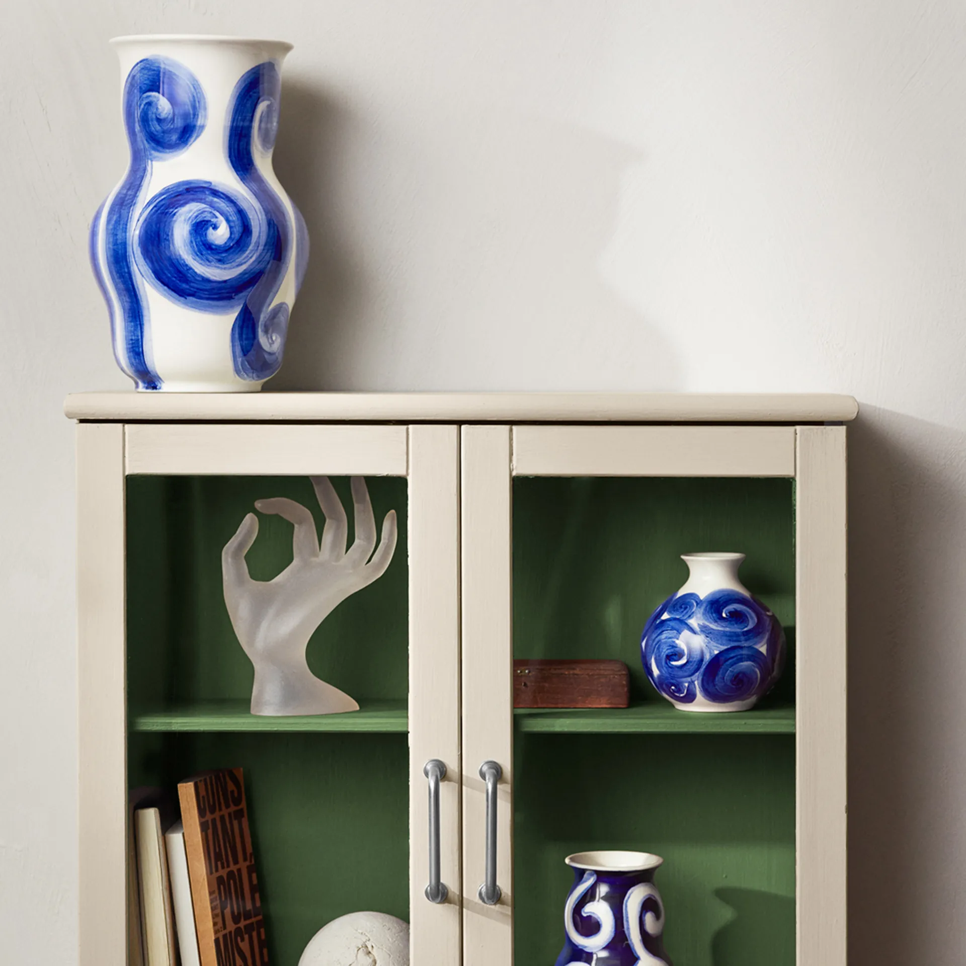 Tulle 花瓶 10.5 cm, Blue Kähler | ケーラー