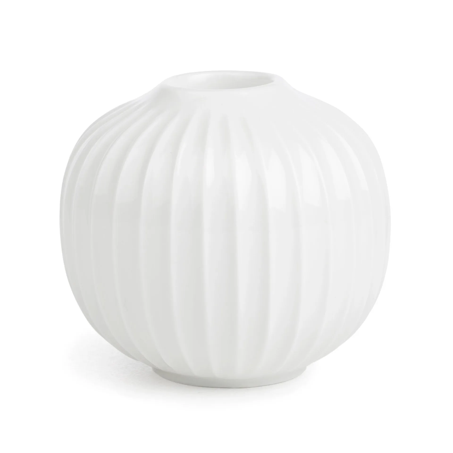 ハンマースホイ キャンドルホルダー ミディアム, white Kähler | ケーラー