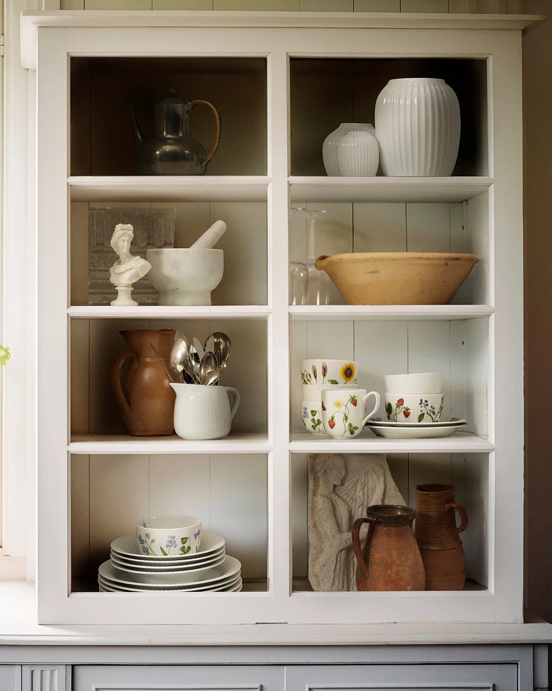 ハンマースホイ 花瓶 ミディアム, white Kähler | ケーラー