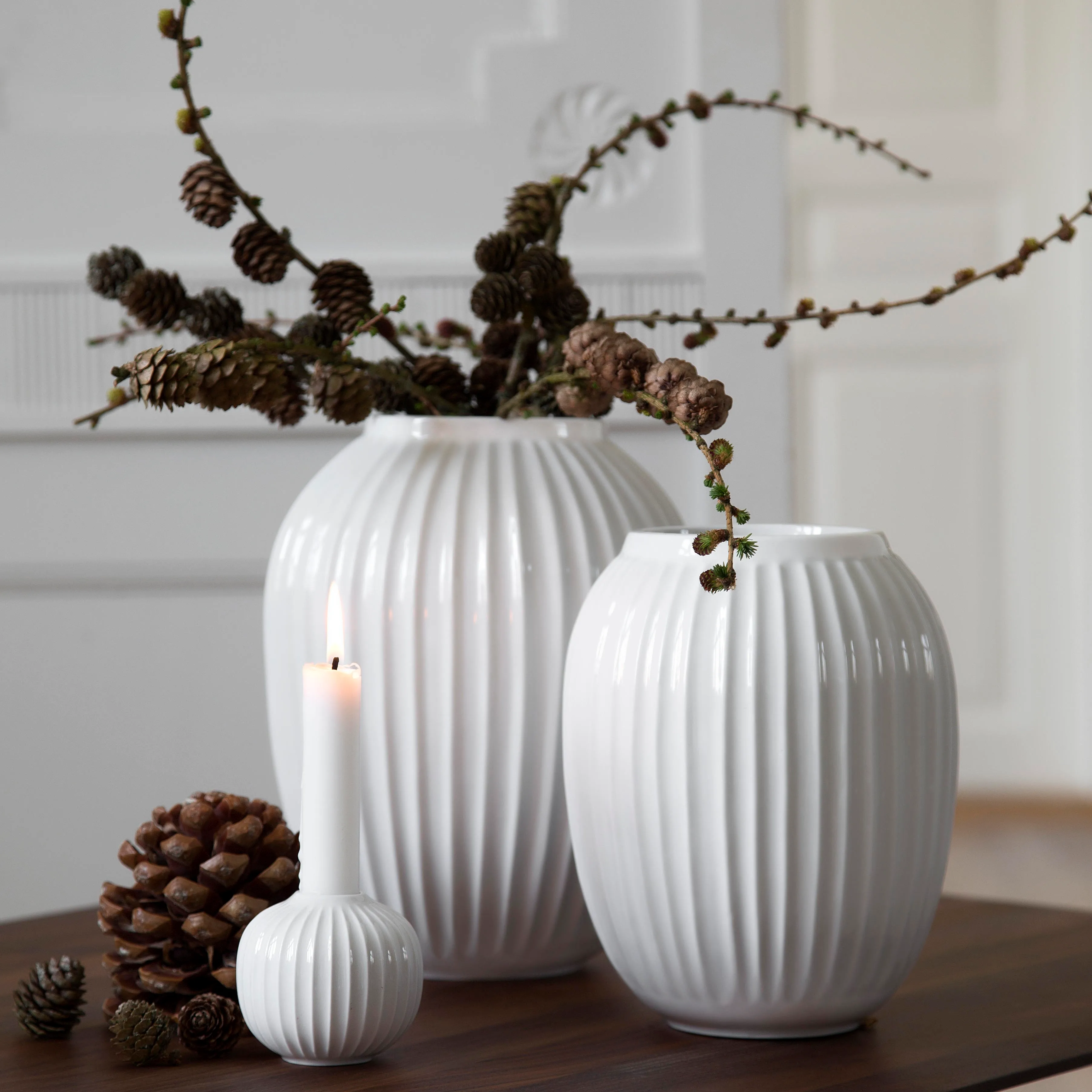 Kähler | ケーラー からのハンマースホイ 花瓶 ラージ - NordicNest.jp