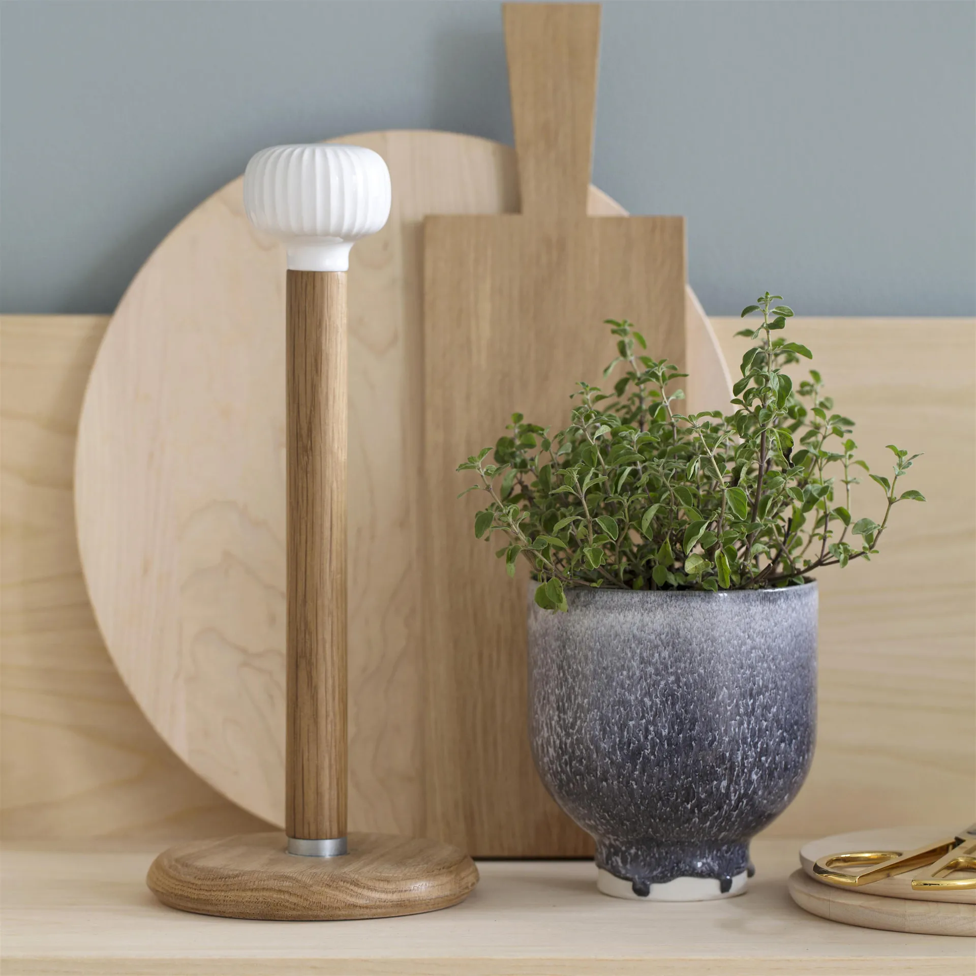 ハンマースホイ キッチンペーパーホルダー, white Kähler | ケーラー