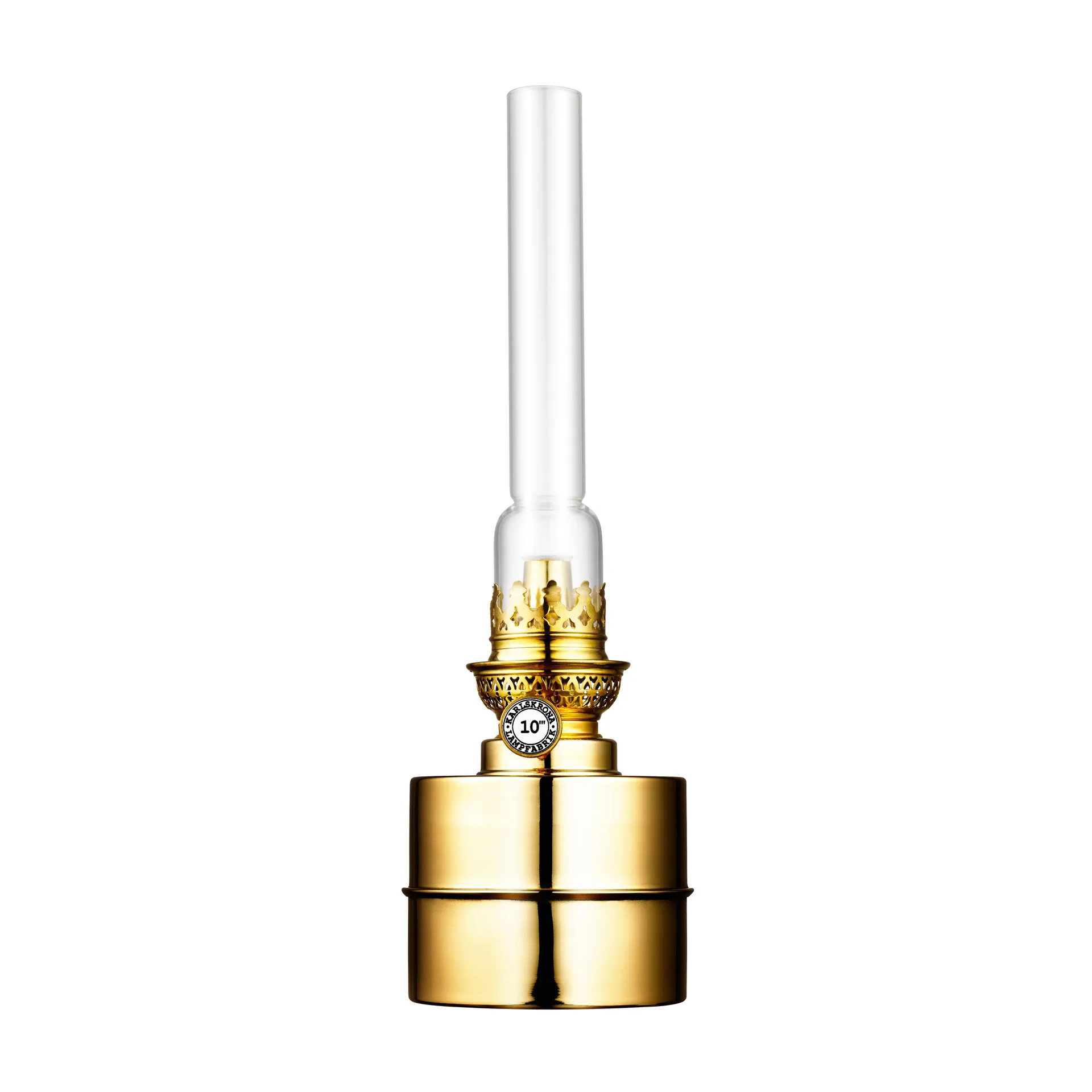 Flaggskär パラフィンランプ, brass Karlskrona Lampfabrik