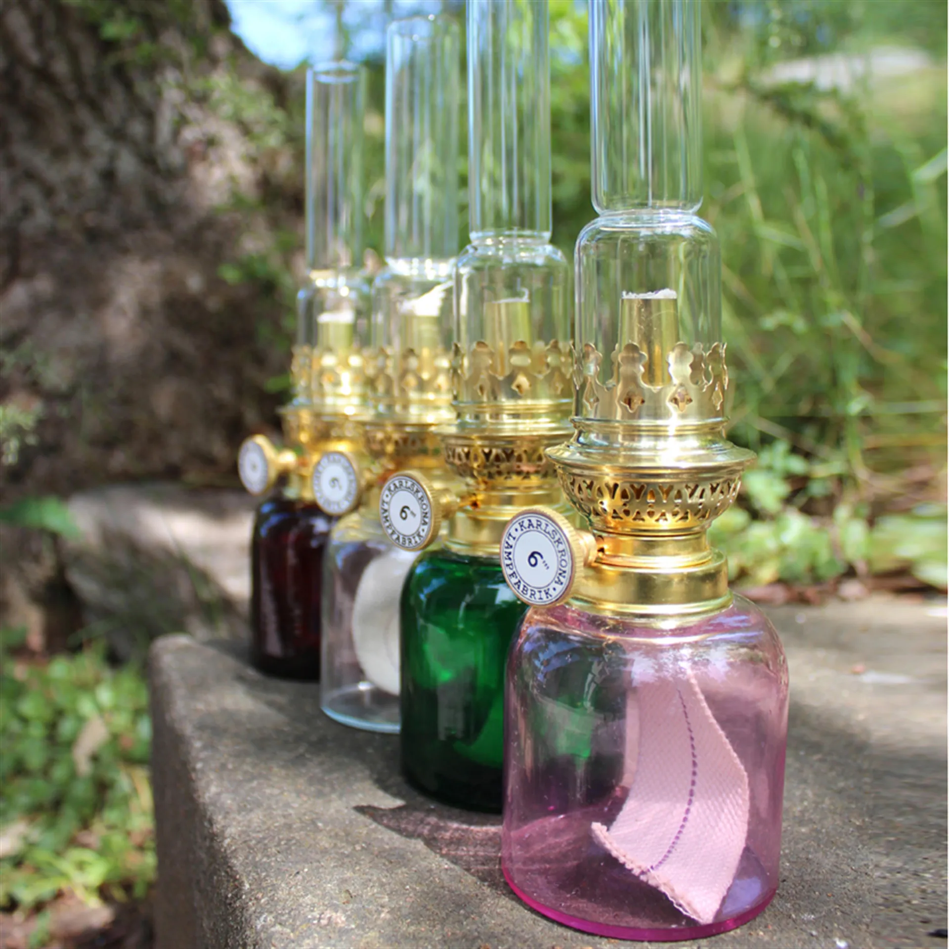 Koholmen パラフィンランプ, clear Karlskrona Lampfabrik