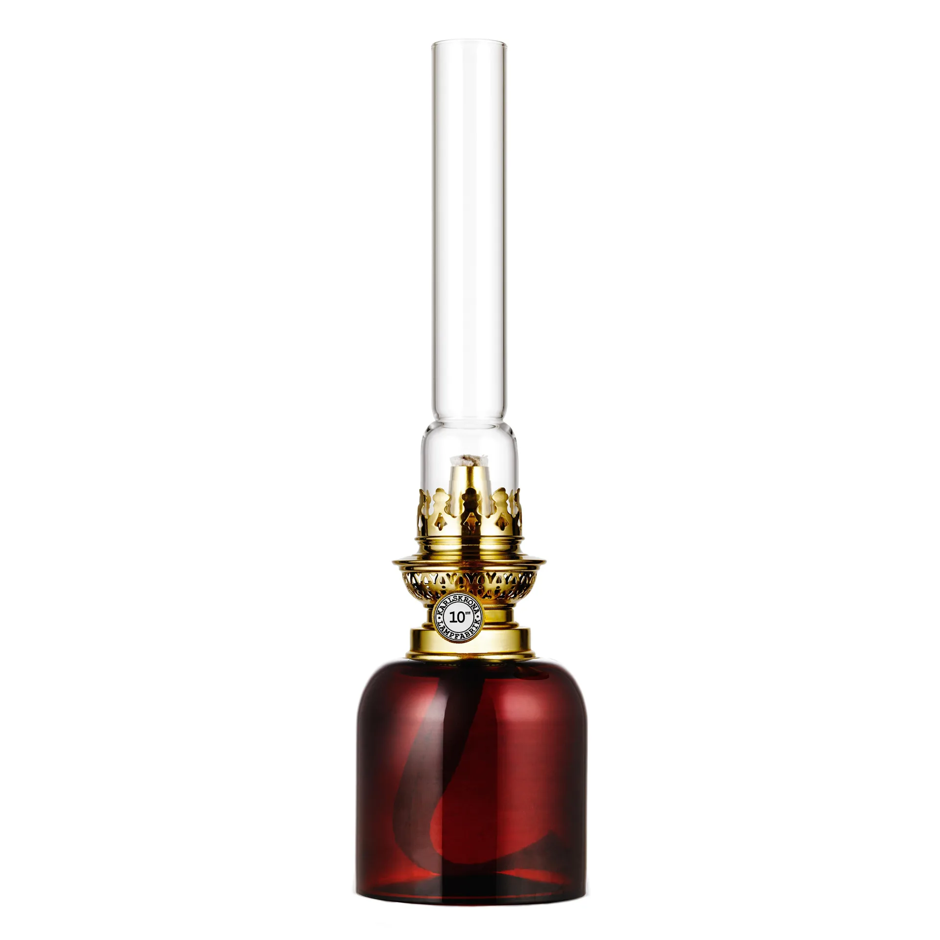 Skeppsholmen パラフィンランプ, brown Karlskrona Lampfabrik