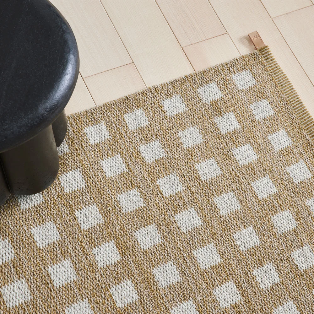 Sugar Cube Icon 廊下用 ラグ, Rye beige 884 85x250 cm Kasthall