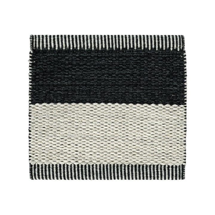 Wide Stripe Icon ホールウェイランナー, Midnight black 200x85 cm Kasthall