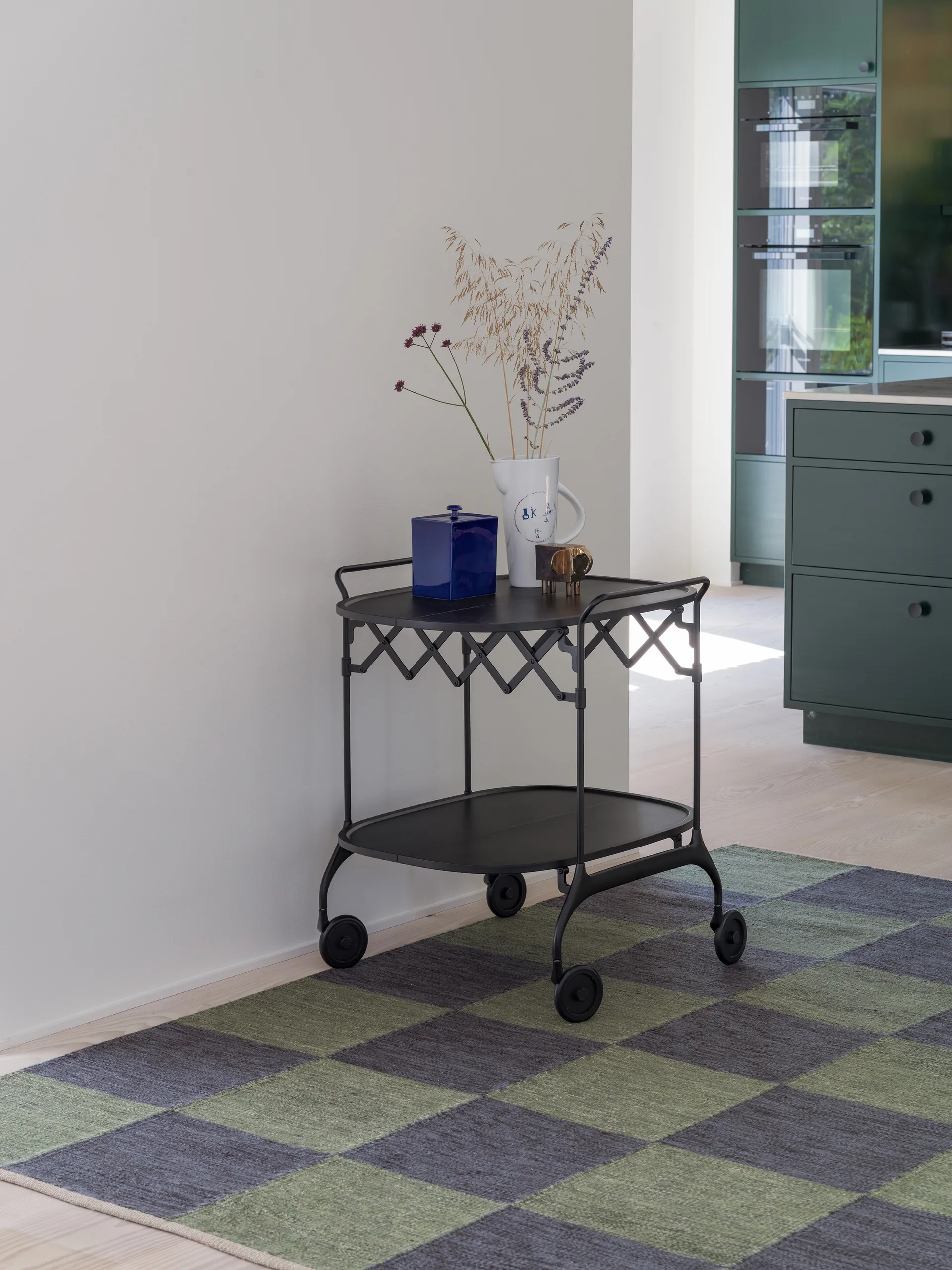 Allium Fox Trott ラグ, Dark Green, 170x240 cm Kateha | カテハ