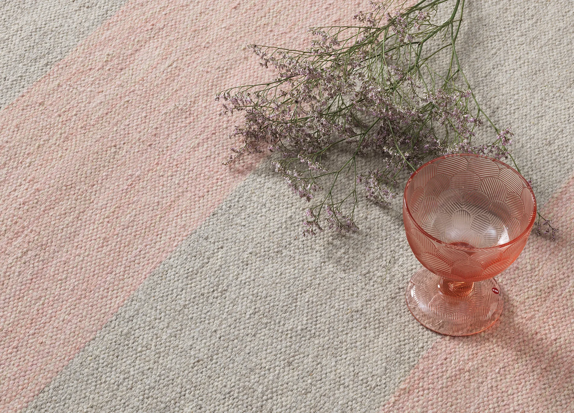 Allium Two Step ラグ, Powder, 170x240 cm Kateha | カテハ