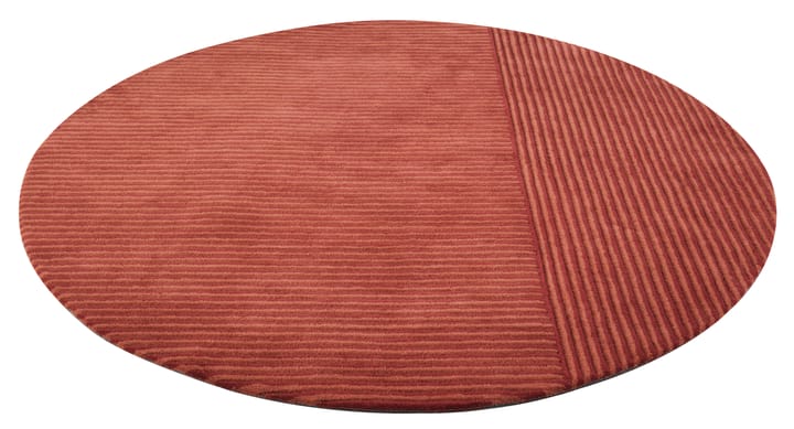 Dunes Straight ラグ ラウンド, Dusty red, 220 cm Kateha | カテハ