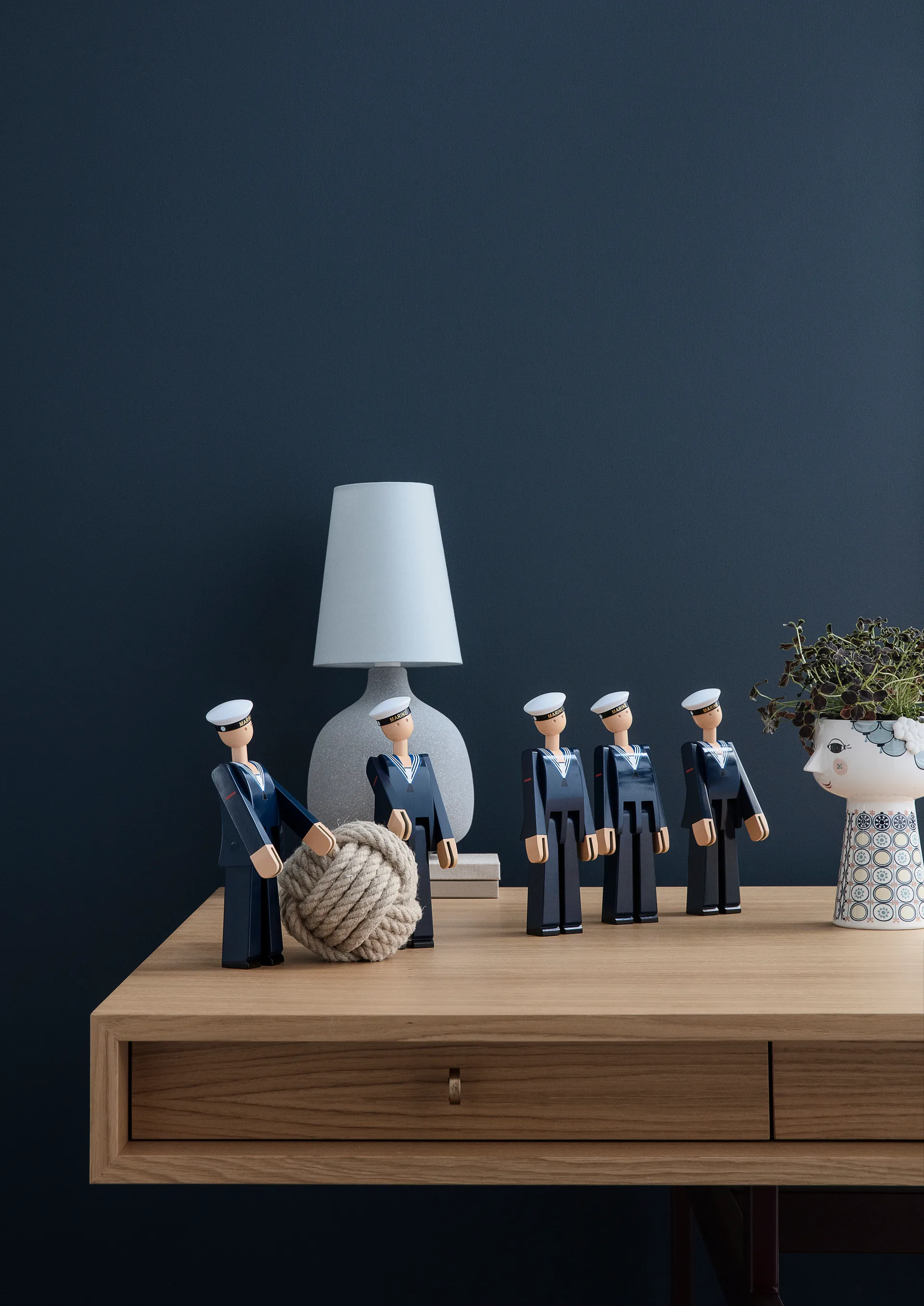 カイ・ボイスン 海兵隊 (セーラー), Blue, H20.5cm Kay Bojesen Denmark | カイ・ボイスン デンマーク