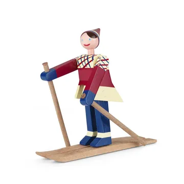 カイ・ボイスン スキーヤー - Datti (red), H15.5cm - Kay Bojesen Denmark | カイ・ボイスン デンマーク