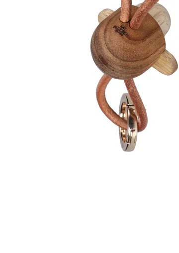 Kaj Bojesen モンキー キーリング - Teak, limba wood, natural leather - Kay Bojesen Denmark | カイ・ボイスン デンマーク
