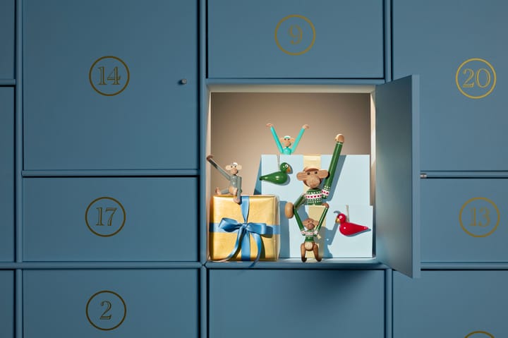 Kay Bojesen クリスマス バードオーナメント 2ピース, Red-green Kay Bojesen Denmark | カイ・ボイスン デンマーク