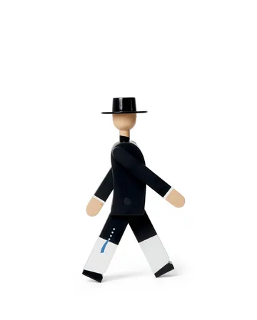 Kay Bojesen ノルウェイの民族衣装 男性 - Black-red-white, H20.5cm - Kay Bojesen Denmark | カイ・ボイスン デンマーク