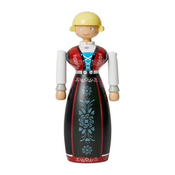 Kay Bojesen ノルウェイの民族衣装 女性 - Black-red-white - Kay Bojesen Denmark | カイ・ボイスン デンマーク