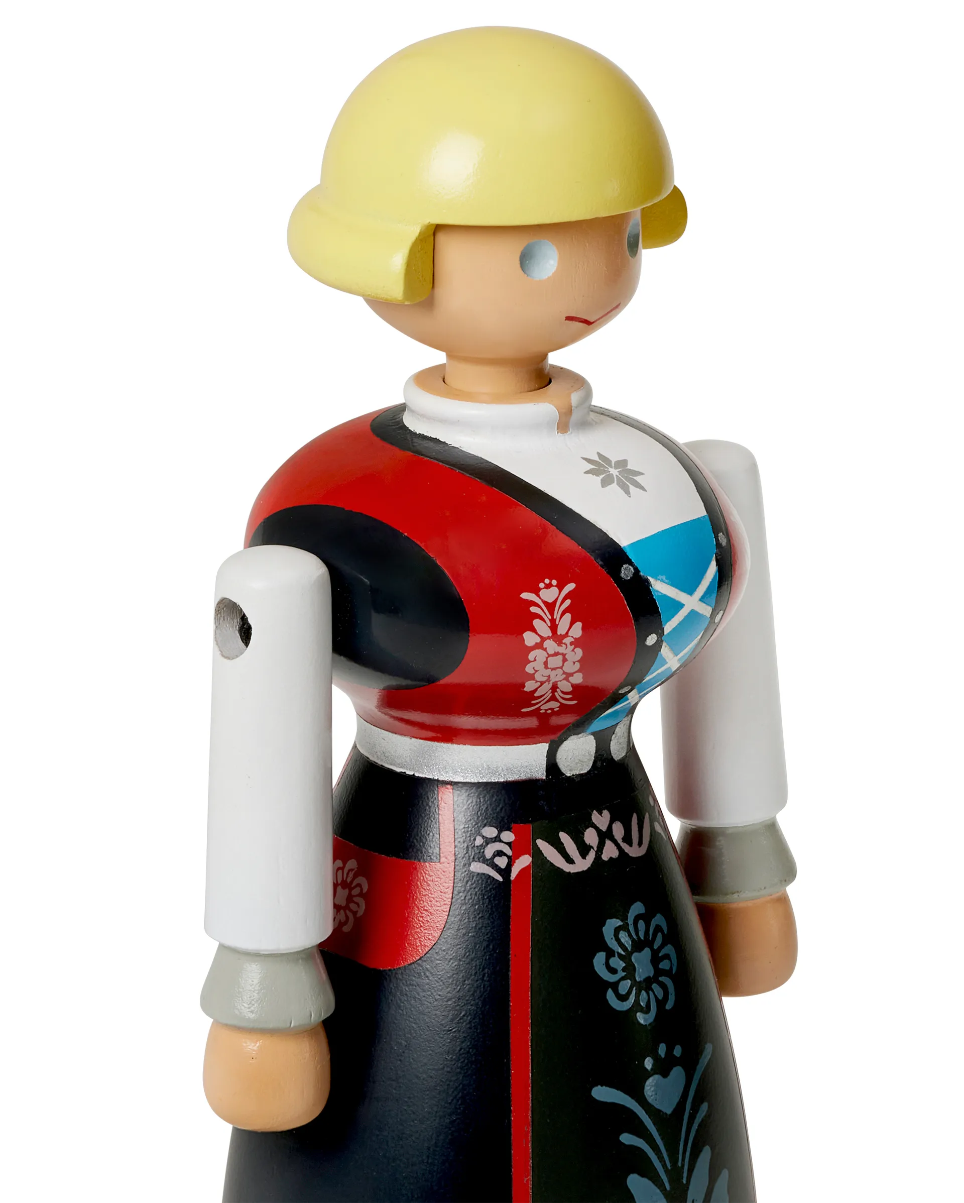 Kay Bojesen ノルウェイの民族衣装 女性, Black-red-white Kay Bojesen Denmark | カイ・ボイスン デンマーク