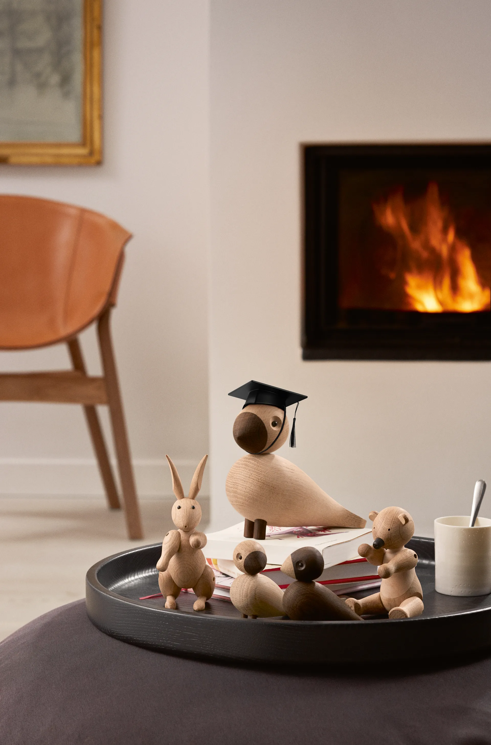 グラデュエーションキャップ (Kay Bojesen モンキー スモール用), Black Kay Bojesen Denmark | カイ・ボイスン デンマーク