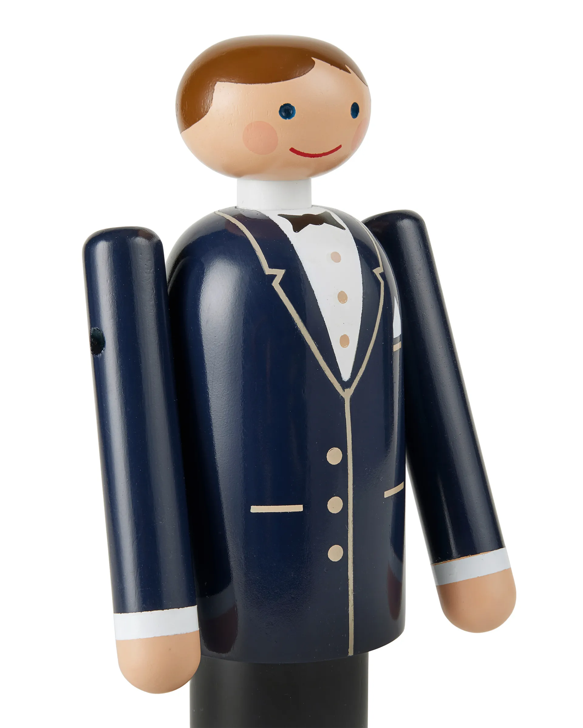 Kay Bojesen 花婿, Blue-black and white, 18 cm Kay Bojesen Denmark | カイ・ボイスン デンマーク