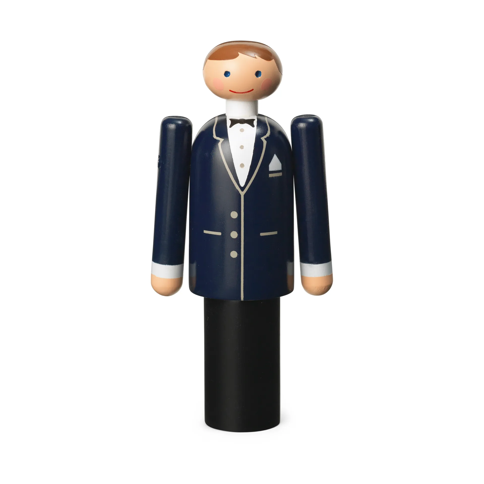 Kay Bojesen 花婿, Blue-black-white, 12 cm Kay Bojesen Denmark | カイ・ボイスン デンマーク