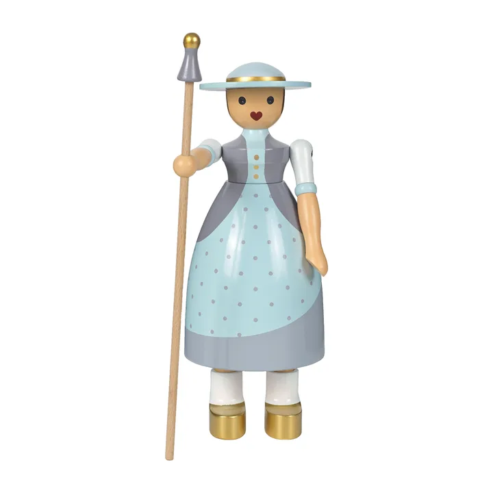 Kay Bojesen / カイ・ボイスン 羊飼い - Light blue, H20cm - Kay Bojesen Denmark | カイ・ボイスン デンマーク