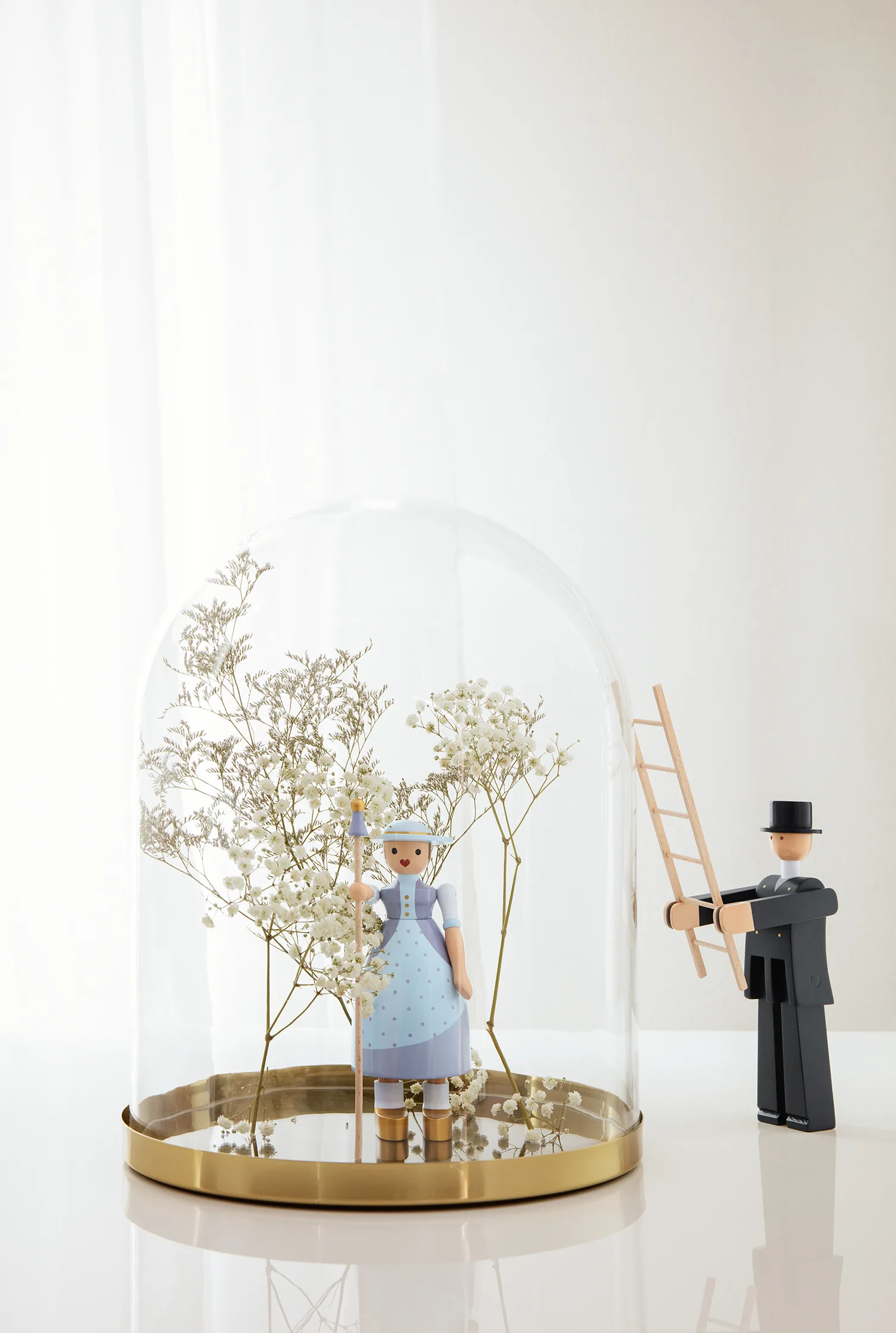 Kay Bojesen / カイ・ボイスン 羊飼い, Light blue, H20cm Kay Bojesen Denmark | カイ・ボイスン デンマーク