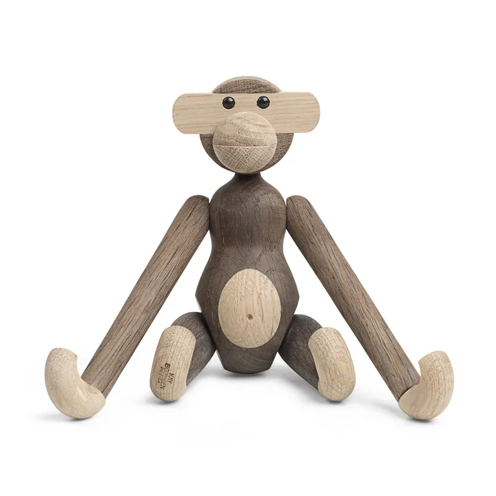 Kay Bojesen モンキー 小 - Oak-smoked oak, 20 cm - Kay Bojesen Denmark | カイ・ボイスン デンマーク