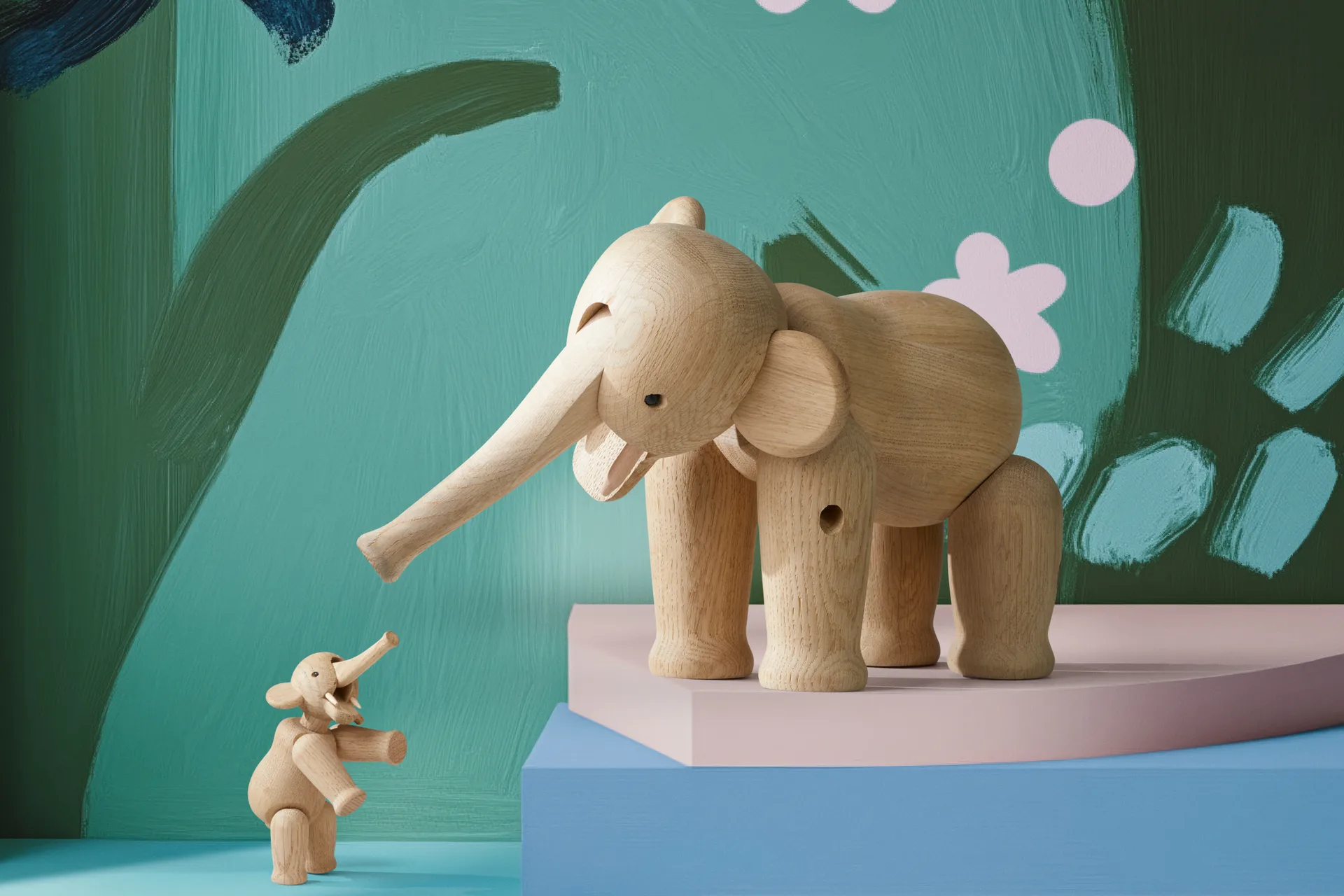 Kay Bojesen ゾウ ラージ, Oak Kay Bojesen Denmark | カイ・ボイスン デンマーク